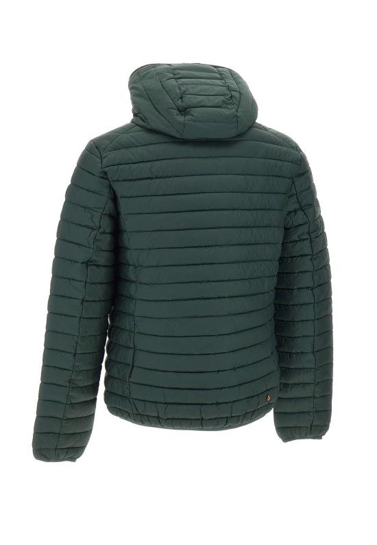 26SS 세이브더덕 숏패딩 D32775M STOP2250079 GREEN - SAVE THE DUCK