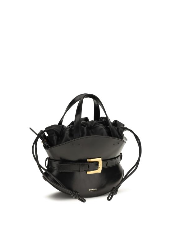 26FW 발망 토트백 FN0DP017LMTE 0PA BLACK - BALMAIN