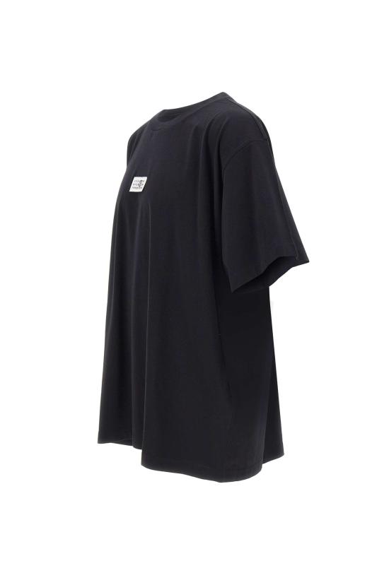26SS MM6 메종마르지엘라 코튼 티셔츠 SH0GC0032 S24312900 BLACK - MM6 MAISON MARGIELA