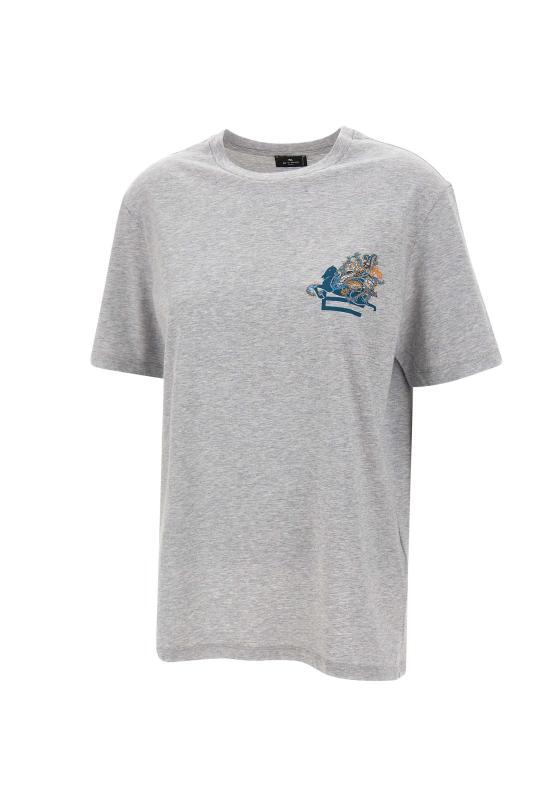26SS 에트로 반팔 티셔츠 WRMA0005 AR477S8290 GREY