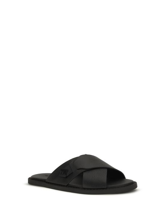 26FW 펜디 뮬/슬리퍼 7X1932TDK F0QA1 BLACK - FENDI