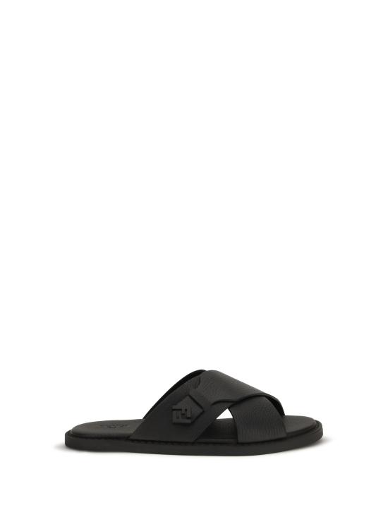 26FW 펜디 뮬/슬리퍼 7X1932TDK F0QA1 BLACK