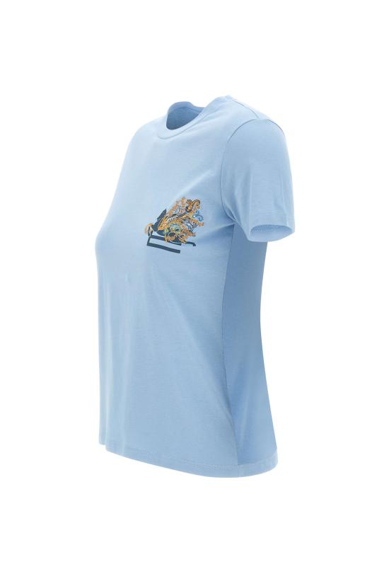 26SS 에트로 반팔 티셔츠 WRMA0006 AR473B0071 LIGHT BLUE - ETRO