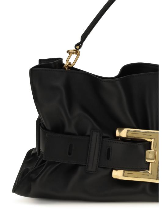 26FW 발망 토트백 HN1KK990LSAX 0PA BLACK - BALMAIN
