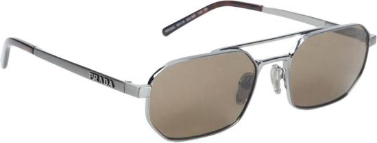  프라다 선글라스 0PRD53S23J90FGUNMETALLIGHTBROWN DIVERS - PRADA
