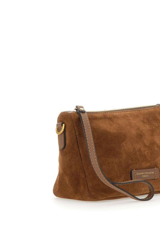 26FW 지아니 끼아리니 클러치/파우치 BS10224 CMPLCOGNACRIG BROWN - GIANNI CHIARINI