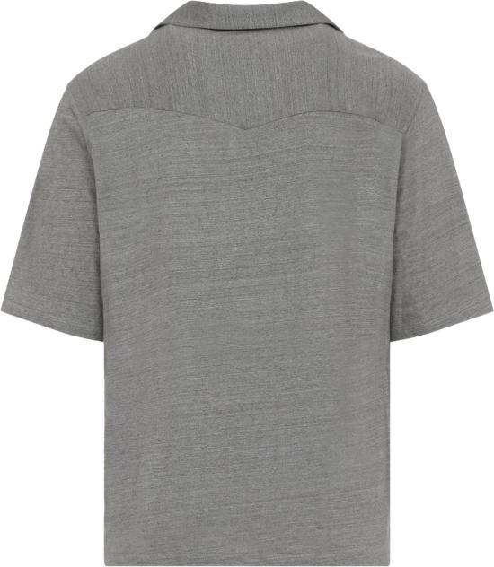 26SS 브루넬로 쿠치넬리 반팔 셔츠 MR8276684C693KHAKI DIVERS - BRUNELLO CUCINELLI