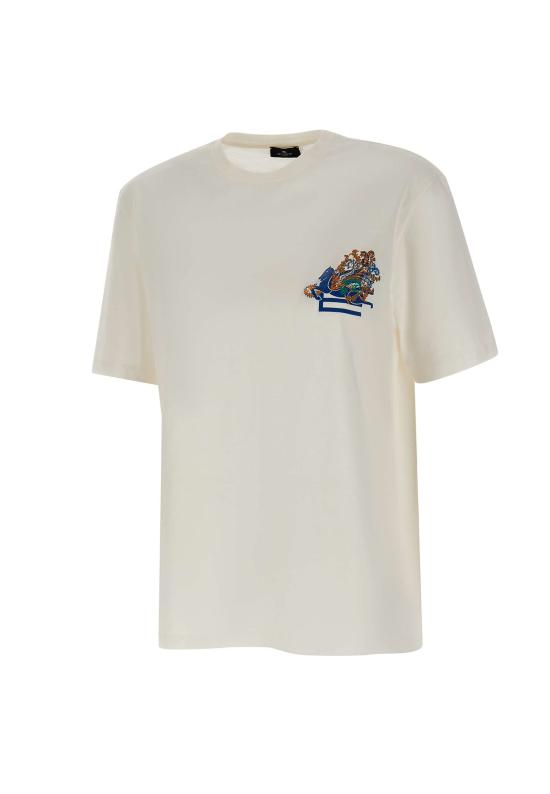 26SS 에트로 반팔 티셔츠 WRMA0005 AR477W4567 WHITE