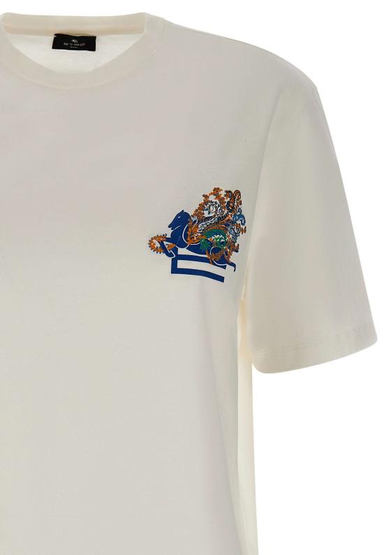 26SS 에트로 반팔 티셔츠 WRMA0005 AR477W4567 WHITE - ETRO