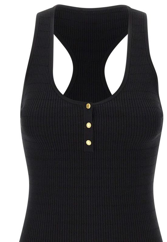 26SS 엘리자베타프랜치 민소매 티셔츠 TK75B61E2 110 BLACK - ELISABETTA FRANCHI