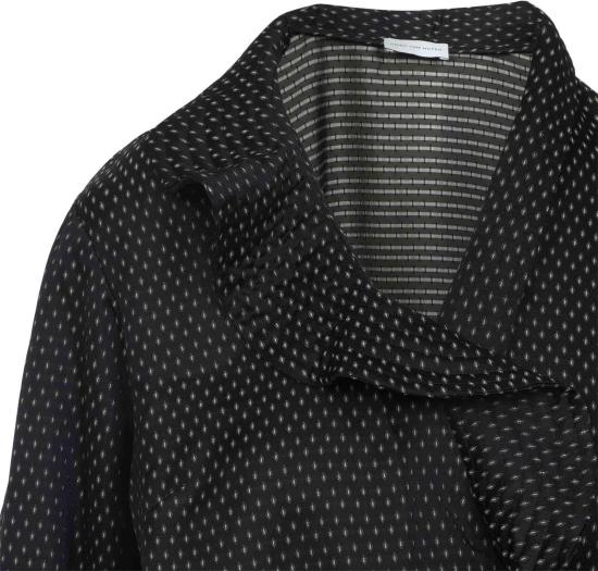 25FW 드리스 반 노튼 긴팔 셔츠 2520107852350900BLACK DIVERS - DRIES VAN NOTEN