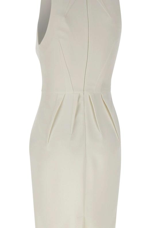26SS 엘리자베타프랜치 미디 원피스 AB94162E2 360 WHITE - ELISABETTA FRANCHI