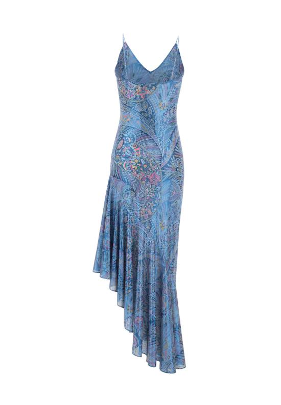 26SS 에트로 롱 원피스 WRHA0595 99IAS82X0887 BLUE - ETRO