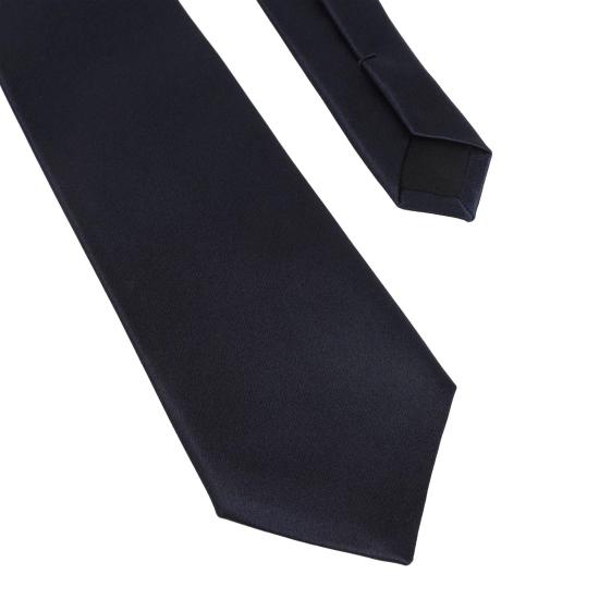 26SS 생로랑 넥타이 8583553Y0114100NAVY DIVERS - SAINT LAURENT