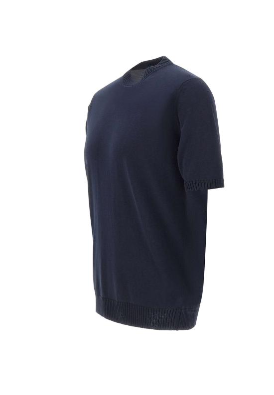 26SS 필리포 드 로렌티스 스웨터 GC3MC CR14R890 BLUE - FILIPPO DE LAURENTIIS