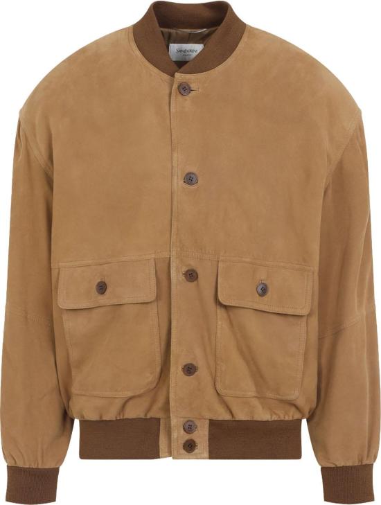 26SS 생로랑 무스탕 855113YCUN22510CARAMEL DIVERS - SAINT LAURENT