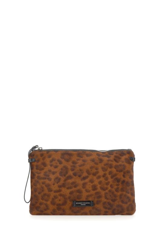 26FW 지아니 끼아리니 클러치/파우치 BS3905 CAVINTLEOCARAMELLO BROWN