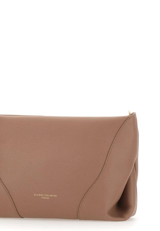 26FW 지아니 끼아리니 클러치/파우치 BS12500 GRNMARABOU BROWN - GIANNI CHIARINI