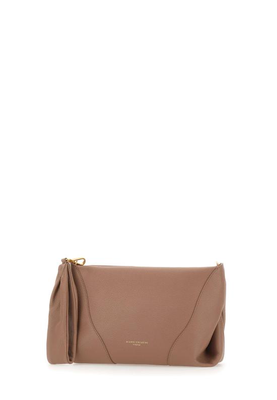 26FW 지아니 끼아리니 클러치/파우치 BS12500 GRNMARABOU BROWN