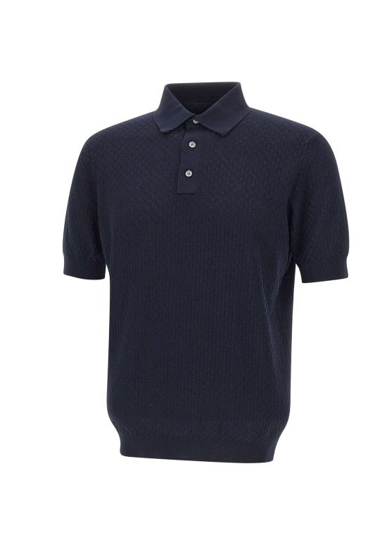 26SS 필리포 드 로렌티스 폴로 티셔츠 PL1MC CR14Q890 BLUE