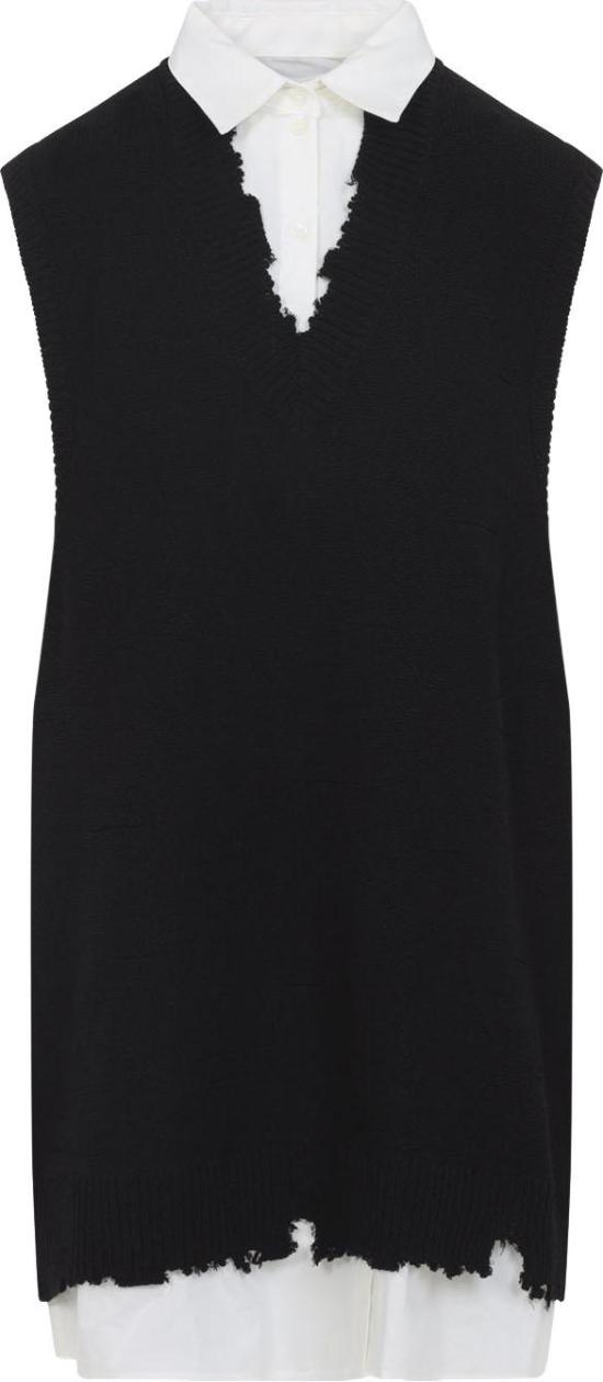 26SS 마르지엘라 숏 원피스 S52DA0076M13220900BLACK DIVERS - MAISON MARGIELA