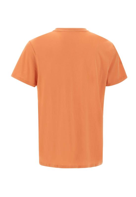26SS 라코스테 피마 코튼 저지 크루넥 티셔츠 TH6709 IY0 ORANGE - LACOSTE