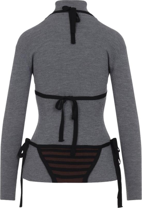 26SS 모스키노 터틀넥 261E092705002497FANTASIAGRIGIO DIVERS - MOSCHINO