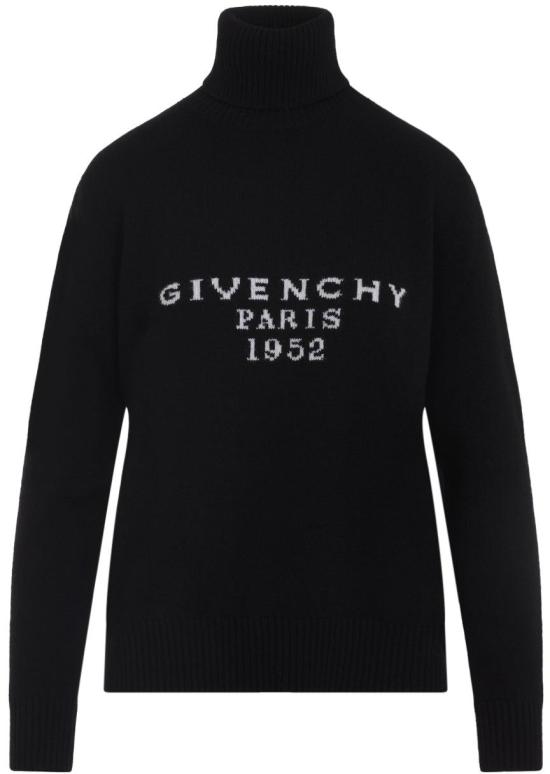25FW 지방시 터틀넥 BW90VE4ZSN001BLACK DIVERS