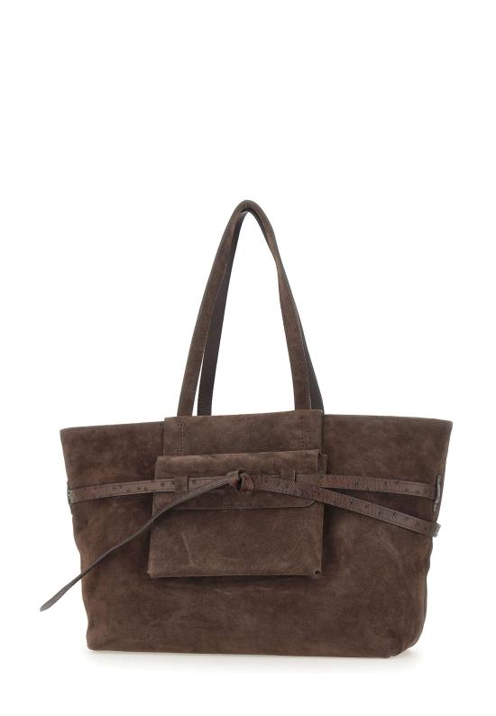 26FW 지아니 끼아리니 숄더백 BS12696 CMSTEMUMOKA BROWN