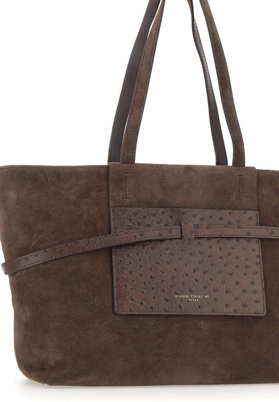 26FW 지아니 끼아리니 숄더백 BS12696 CMSTEMUMOKA BROWN - GIANNI CHIARINI
