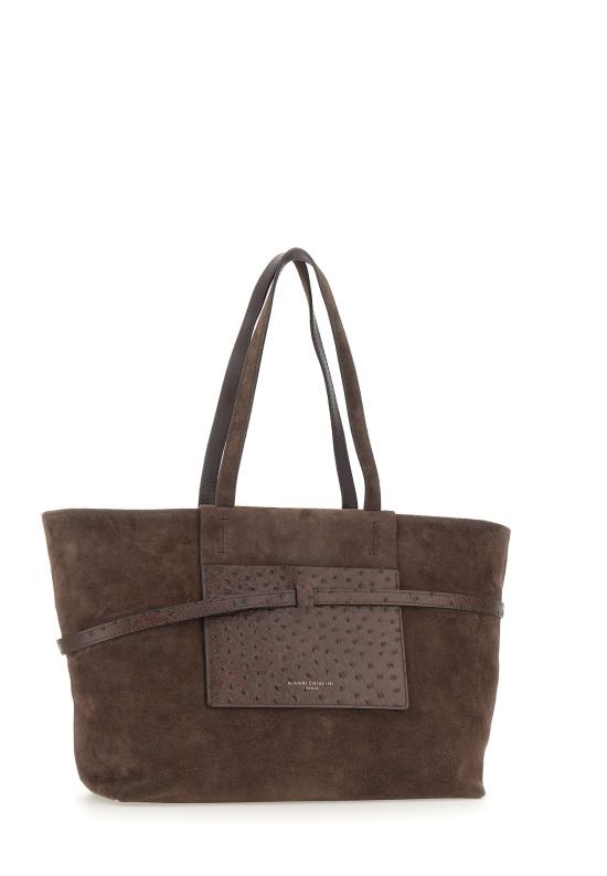 26FW 지아니 끼아리니 숄더백 BS12696 CMSTEMUMOKA BROWN - GIANNI CHIARINI
