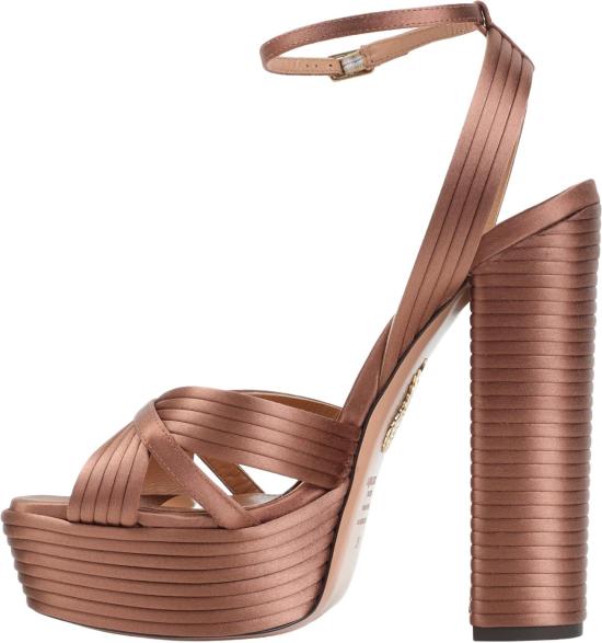 26SS 아쿠아주라 힐/펌프스 SUDHIGS0SATWLNWALNUT DIVERS - AQUAZZURA