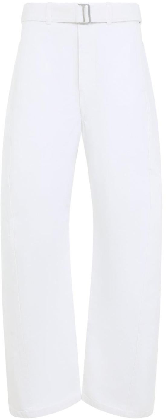 26SS 르메르 트위스트 벨티드 팬츠 PA326LD1070WH086MILK DIVERS