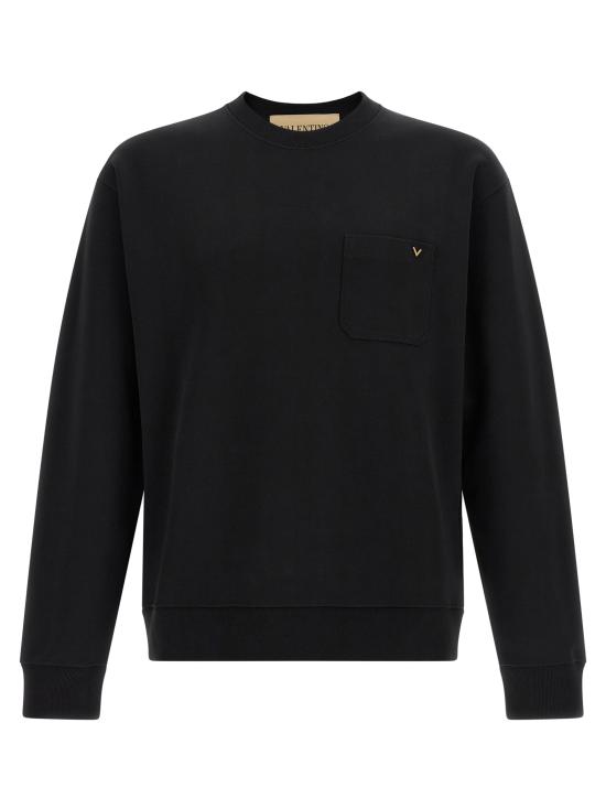 26FW 발렌티노 가라바니 긴팔 티셔츠 V3MF28RBHH0NO Black