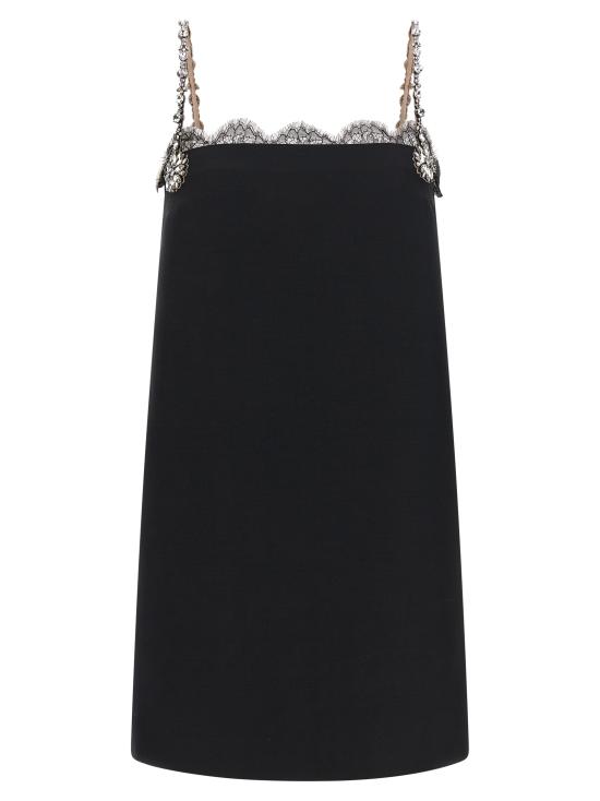 26FW 발렌티노 가라바니 숏 원피스 B3VAH891CFNUD Black