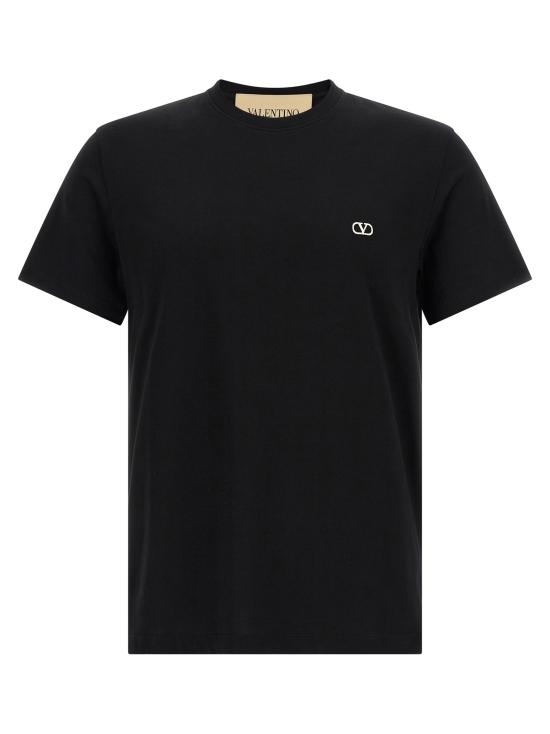26FW 발렌티노 가라바니 반팔 티셔츠 V3MG10VBMM0NO Black