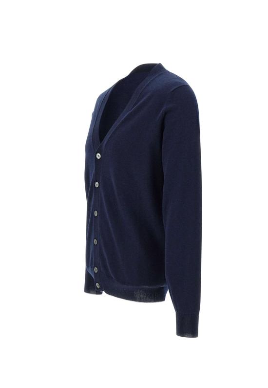 25SS 필리포 드 로렌티스 가디건 CB1ML CC14R18911 BLUE - FILIPPO DE LAURENTIIS