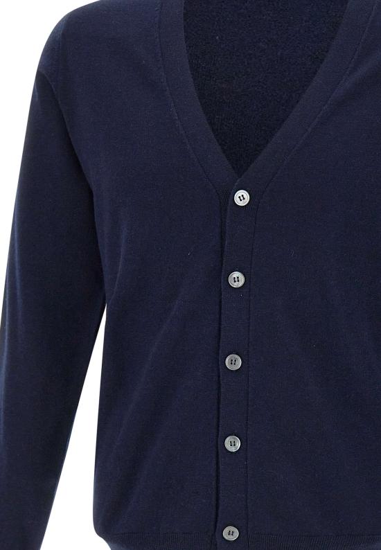 25SS 필리포 드 로렌티스 가디건 CB1ML CC14R18911 BLUE - FILIPPO DE LAURENTIIS