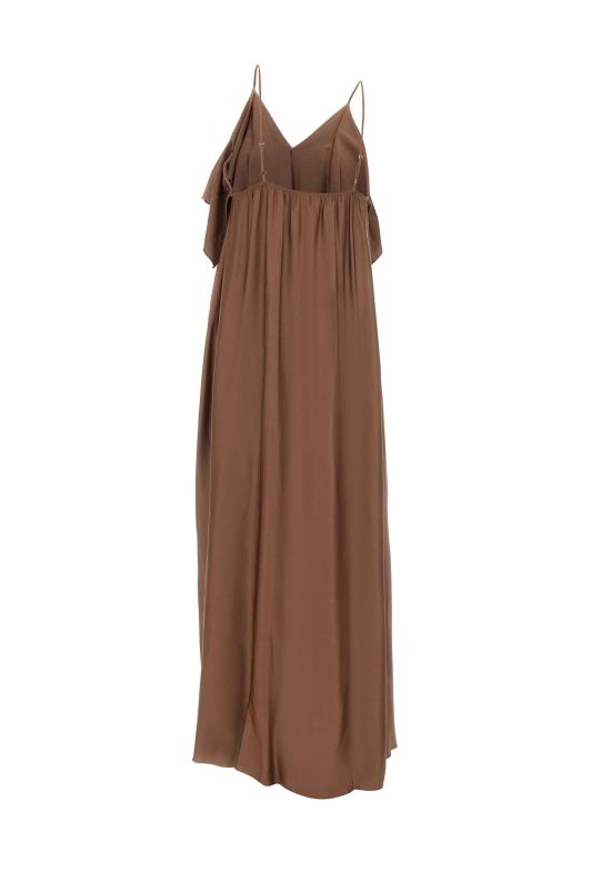 25SS 카오스 롱 원피스 QPJAR002 6006 Brown - KAOS