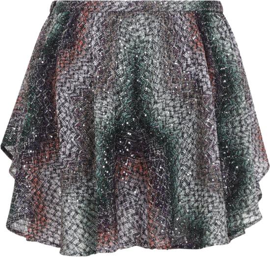 26SS 미소니 숏 스커트 DS26SH18BC0065SMSNRMULTI DIVERS - MISSONI