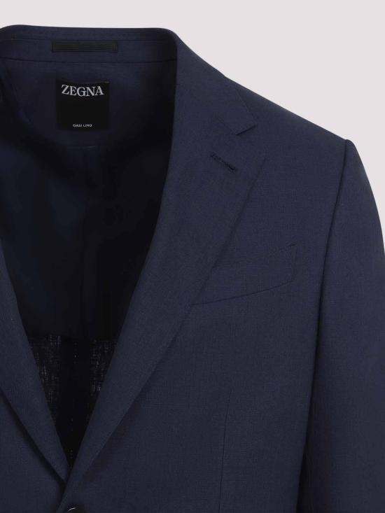 26SS 에르메네질도제냐 수트 자켓 373523A310FT207 Dark Blue - ERMENEGILDO ZEGNA