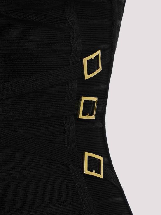 26SS 엘리자베타프랜치 미디 원피스 AM24D62E2110 Black - ELISABETTA FRANCHI