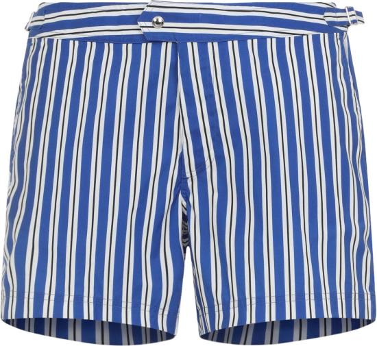 26SS 톰포드 숏팬츠 BSS001FMN083UWACOMBOBLUEWHITE DIVERS - TOMFORD