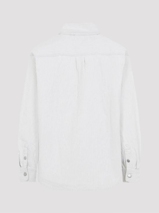 26SS 칼하트 WIP 머서 셔츠 잭 머서 스트라이프 I0364953OK3503 White - CARHARTT