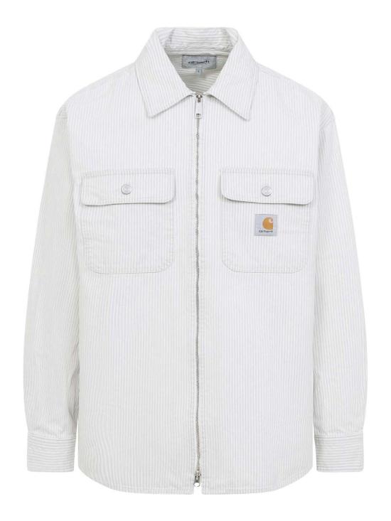 26SS 칼하트 WIP 머서 셔츠 잭 머서 스트라이프 I0364953OK3503 White