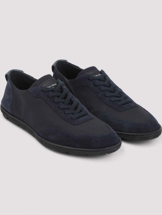 26SS 조르지오 아르마니 스니커즈 GM003614AF26264MB632 Dark Blue - GIORGIO ARMANI