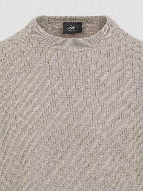 26SS 브리오니 스웨터 UMQ90LPAK229700 Beige - BRIONI