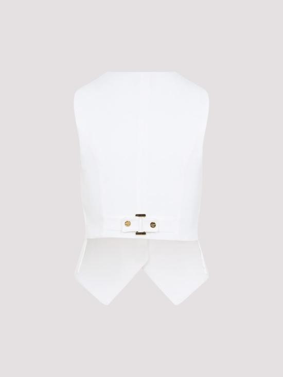 26SS 엘리자베타프랜치 베스트 GL00862E2360 Cream - ELISABETTA FRANCHI