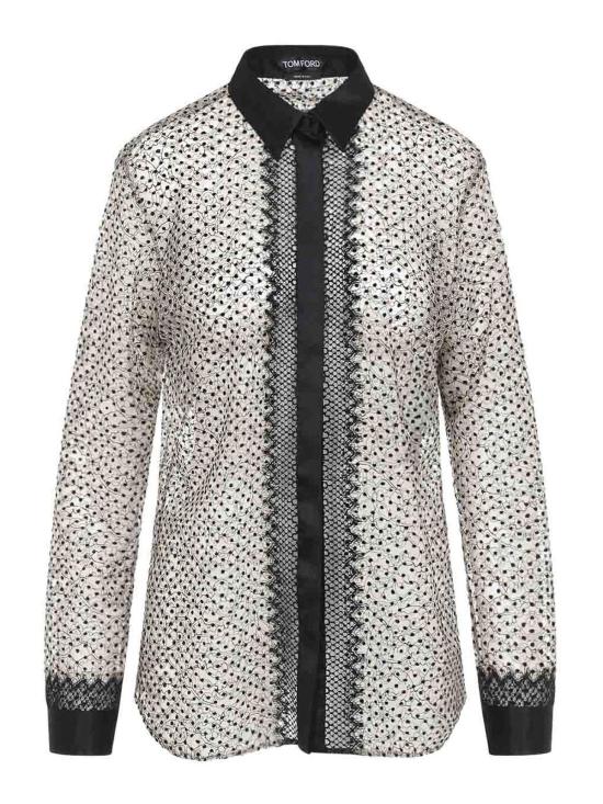 26SS 톰포드 블라우스 CA3349FAX1768JNC Black