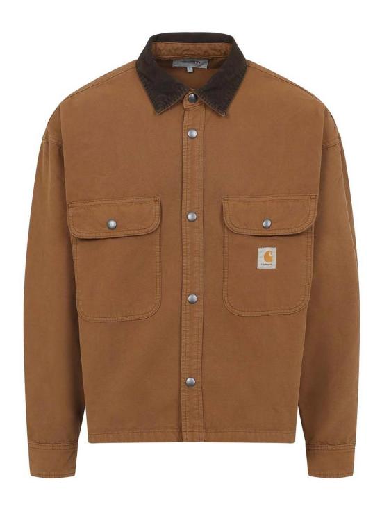 26SS 칼하트 프레스콧 셔츠 자켓 I03648400SGD03 Brown